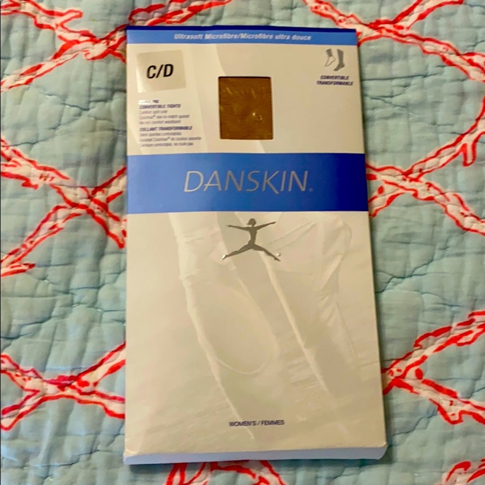 Danskin toast convertible tights